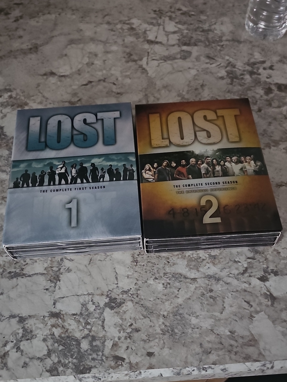 LOST Complete Seasons 1 & 2 DVD Box Set - Blue & Brown Covers